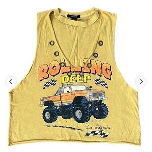 Cut off Forever 21 top Size L